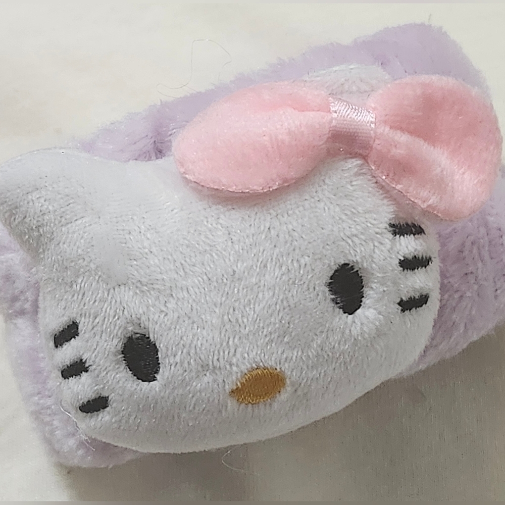 Hello Kitty Plush & Pink Bow & Lavender Accents Wrist Band Bundle 3/$10